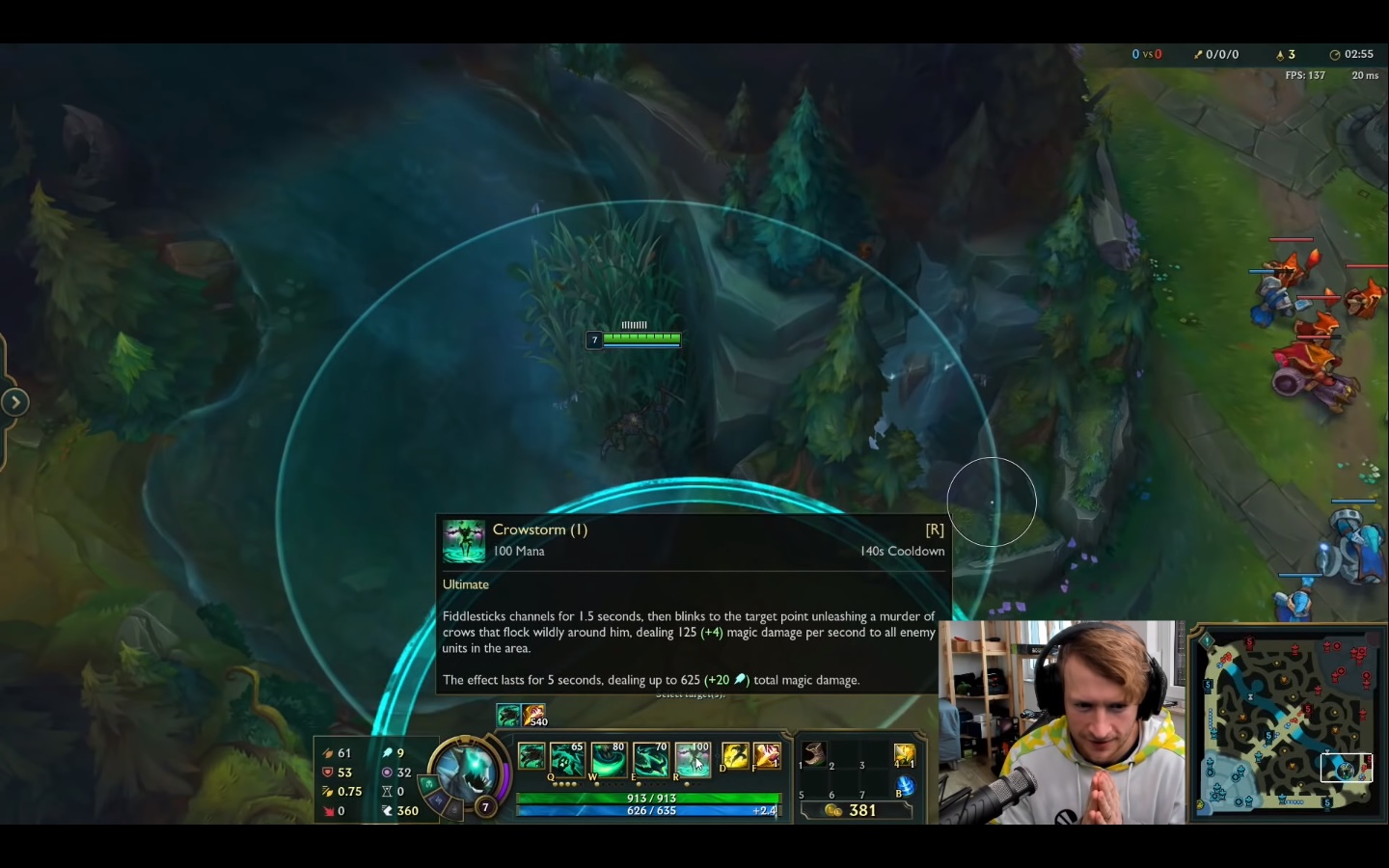 LoL: Youtuber alemão joga LoL apenas com os olhos