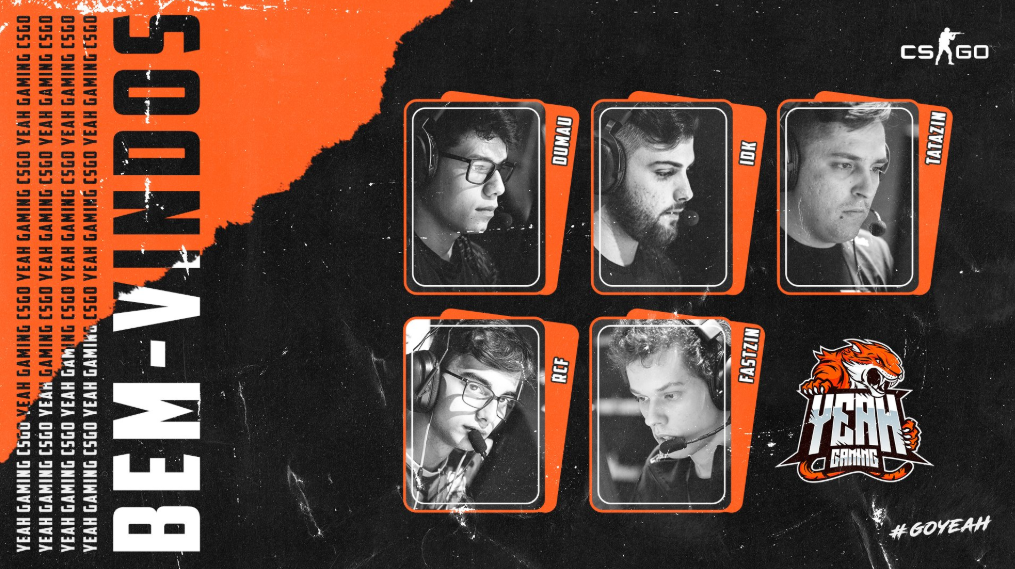 CS:GO: Yeah anuncia sua nova line-up