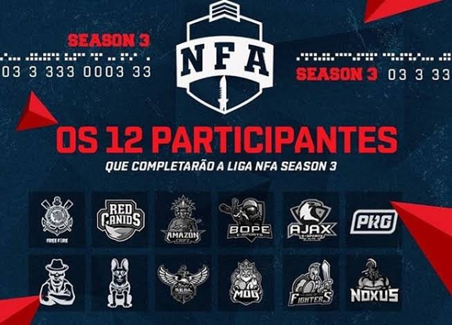 Free Fire: Confira como ficaram os grupos da Liga NFA