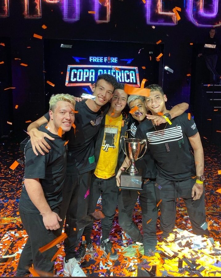 Free Fire: LOUD é campeã da Copa América 2020
