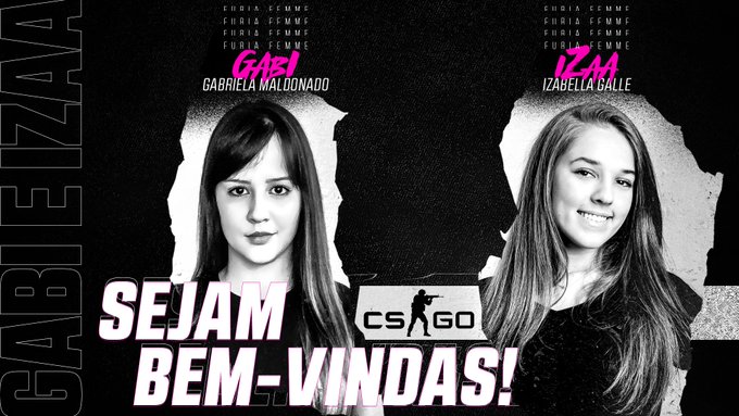 CS:GO: GaBi e Izaa são as novas jogadoras da FURIA