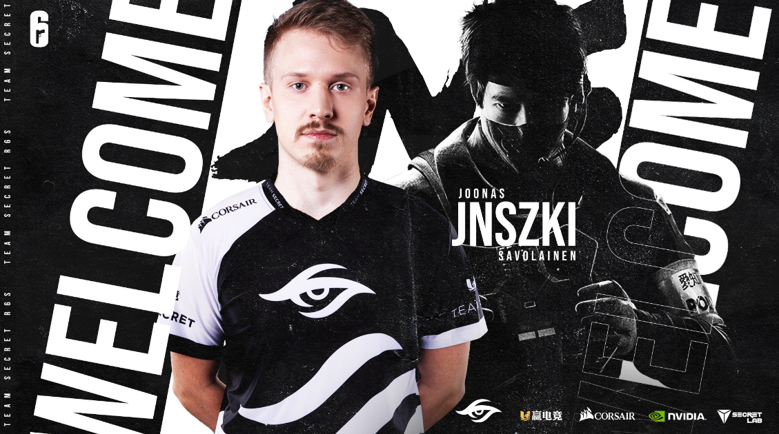 R6: Secret anuncia a contratação de jNSzki