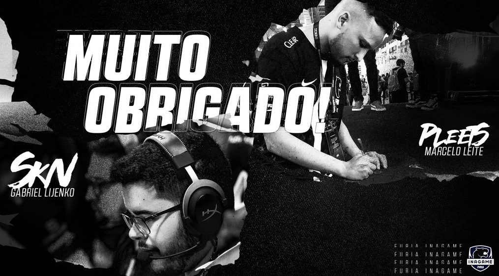 CS:GO: SKN e pleets deixam a FURIA Inagame