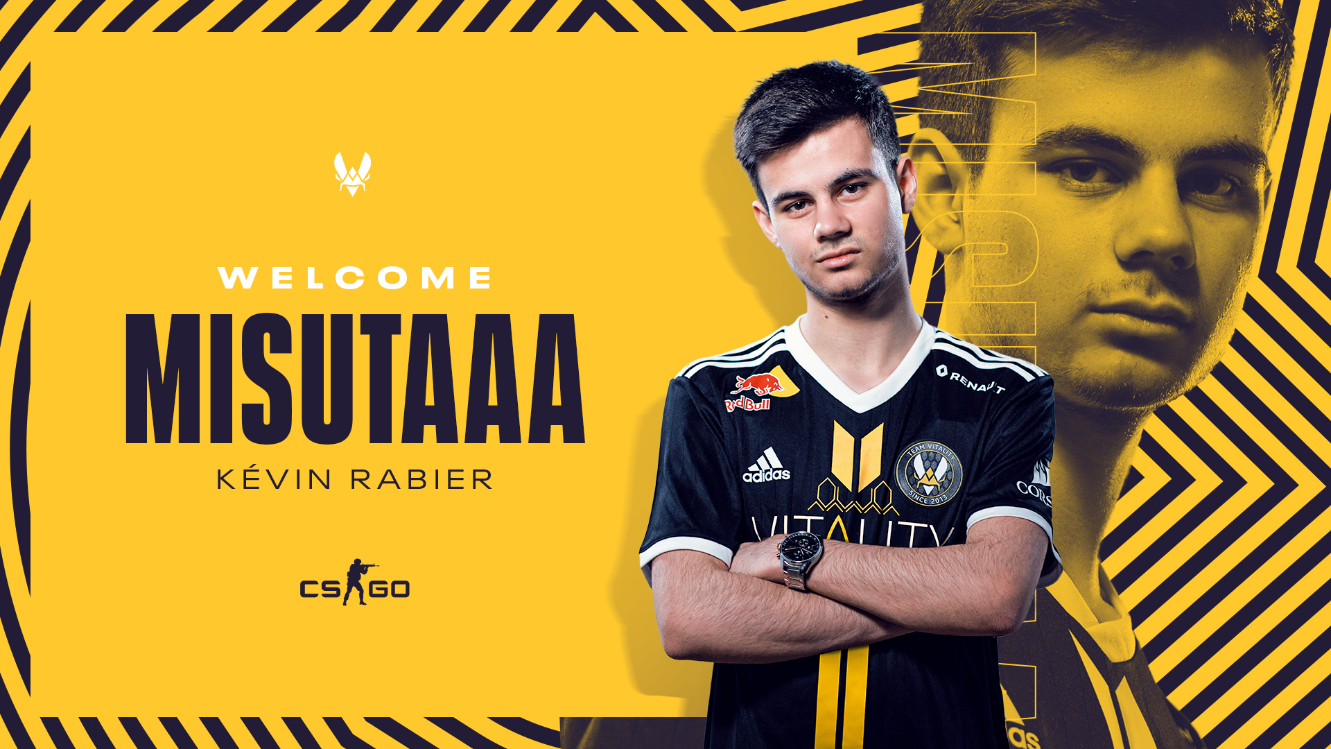 CS:GO: Vitality anuncia contratação de jovem talento misutaaa