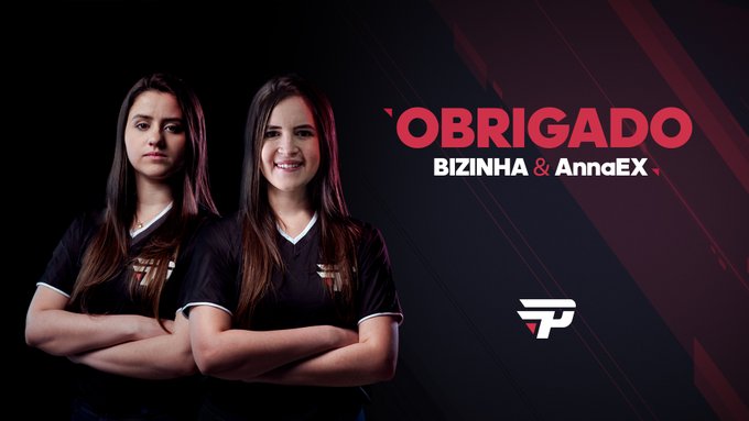 CS:GO: paiN anuncia saída de bizinha e annaEX; showliana segue como streamer