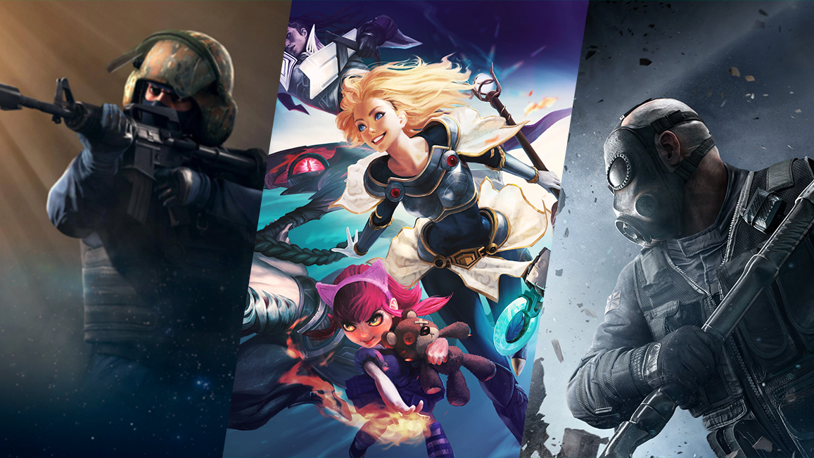 LoL, CS:GO e R6 estão entre os jogos de maior impacto para PC em 2020