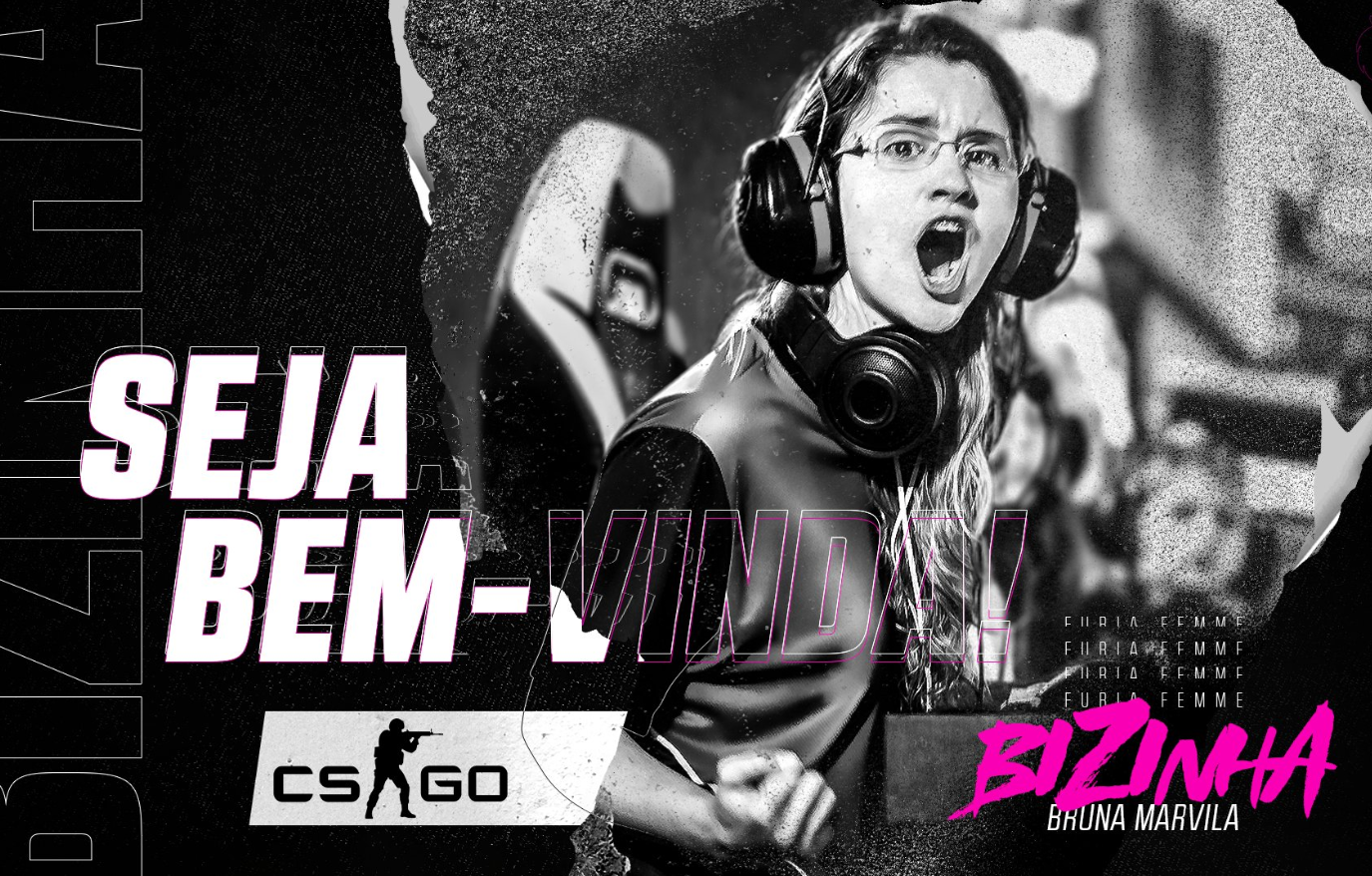 CS:GO: FURIA anuncia a contratação de bizinha