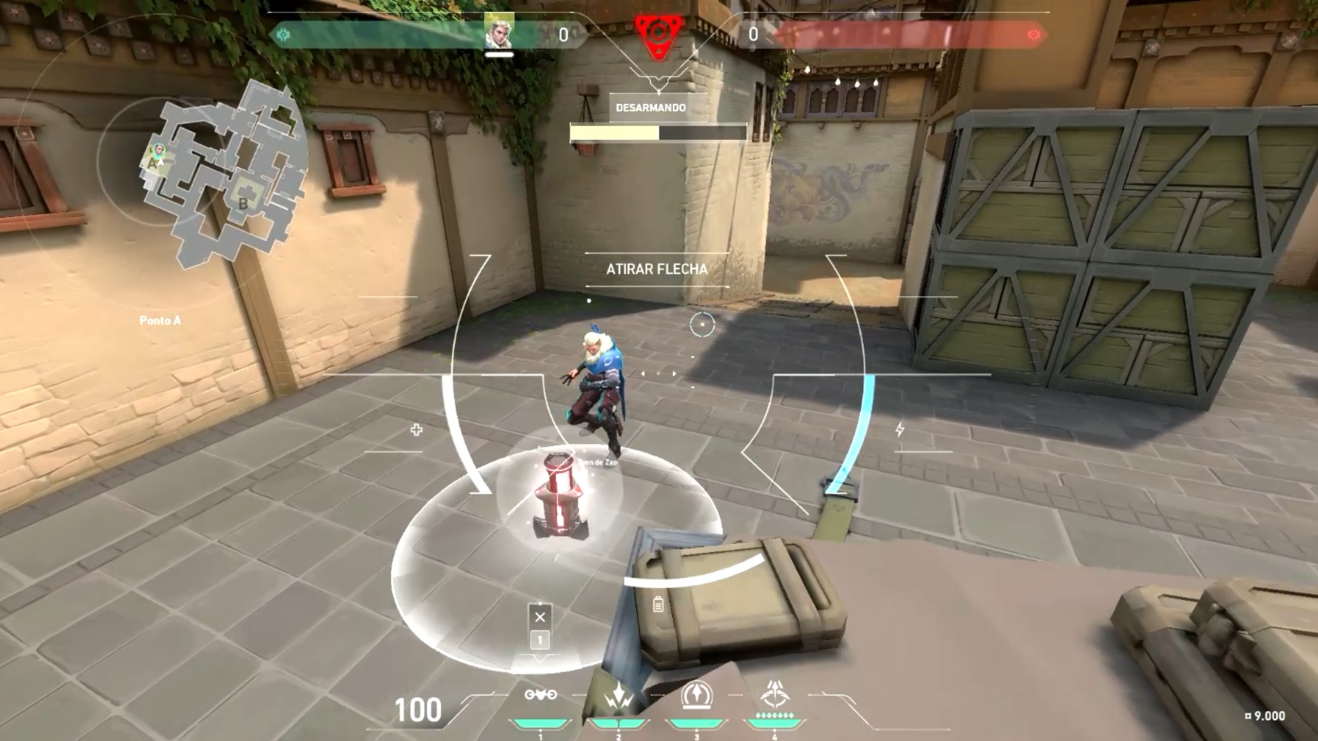 Valorant: É possível usar o drone do Sova enquanto ele desarma a Spike