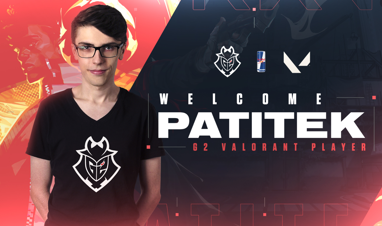 Valorant: G2 anuncia a contratação de Patitek