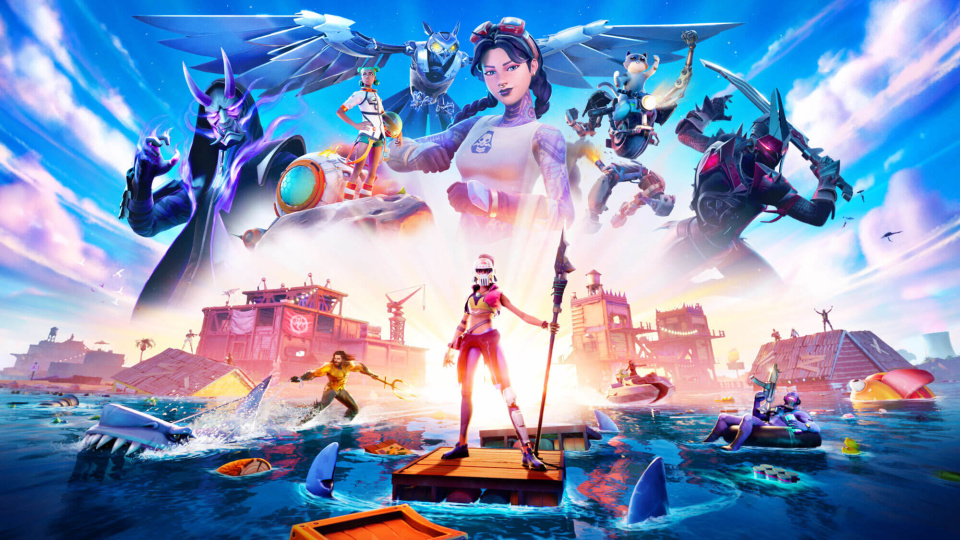 Fortnite: Nova temporada traz mapa inundado, skin do Aquaman e mais