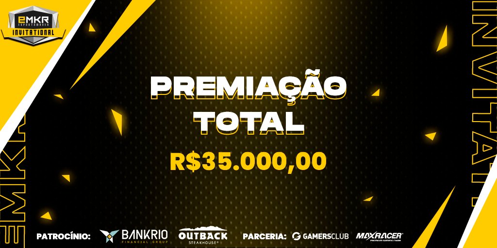 CS:GO: Esportsmaker Invitational terá seis equipes e premiação de R$ 35 mil