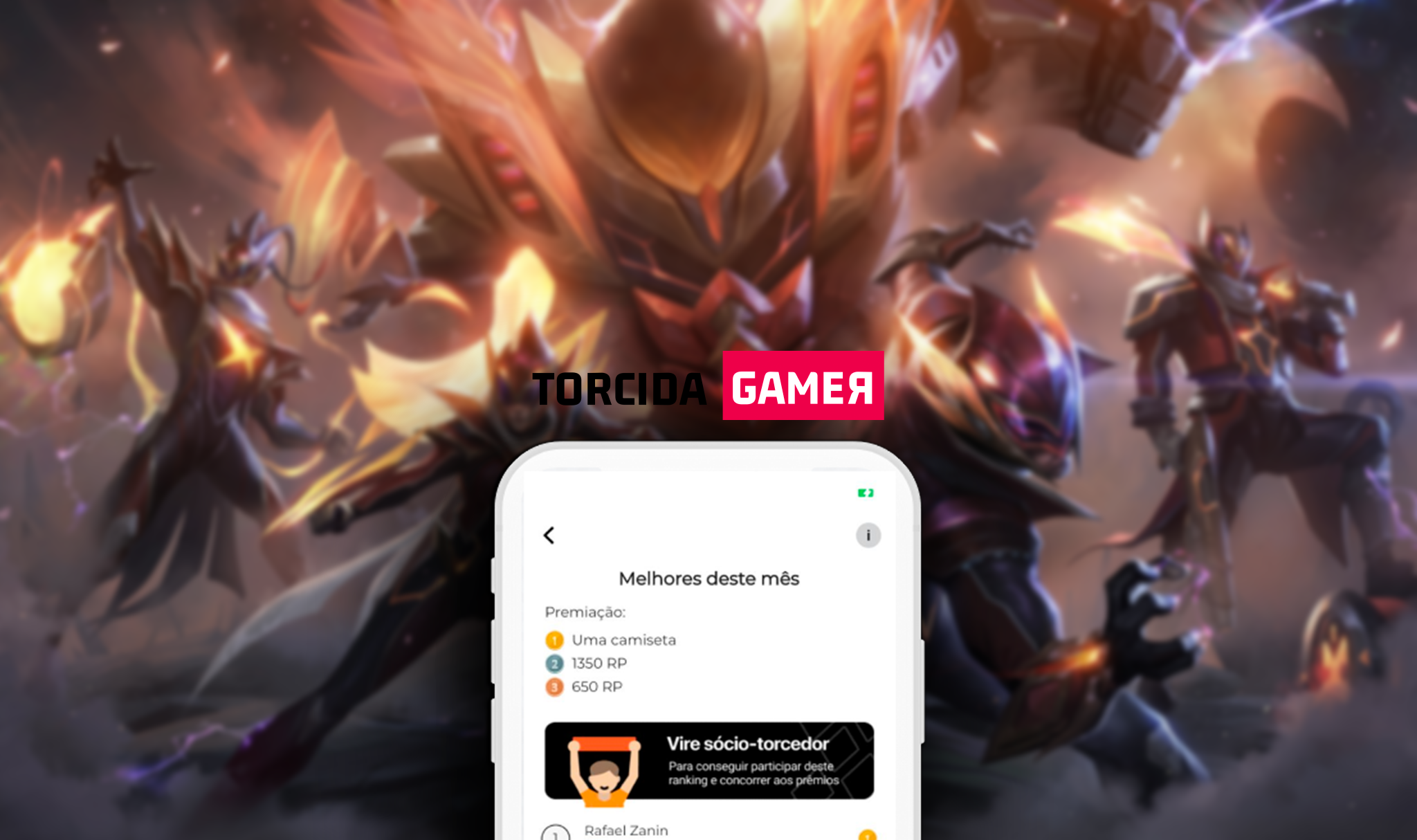 Torcida Gamer: Ganhe pontos e troque por RPs jogando League of Legends