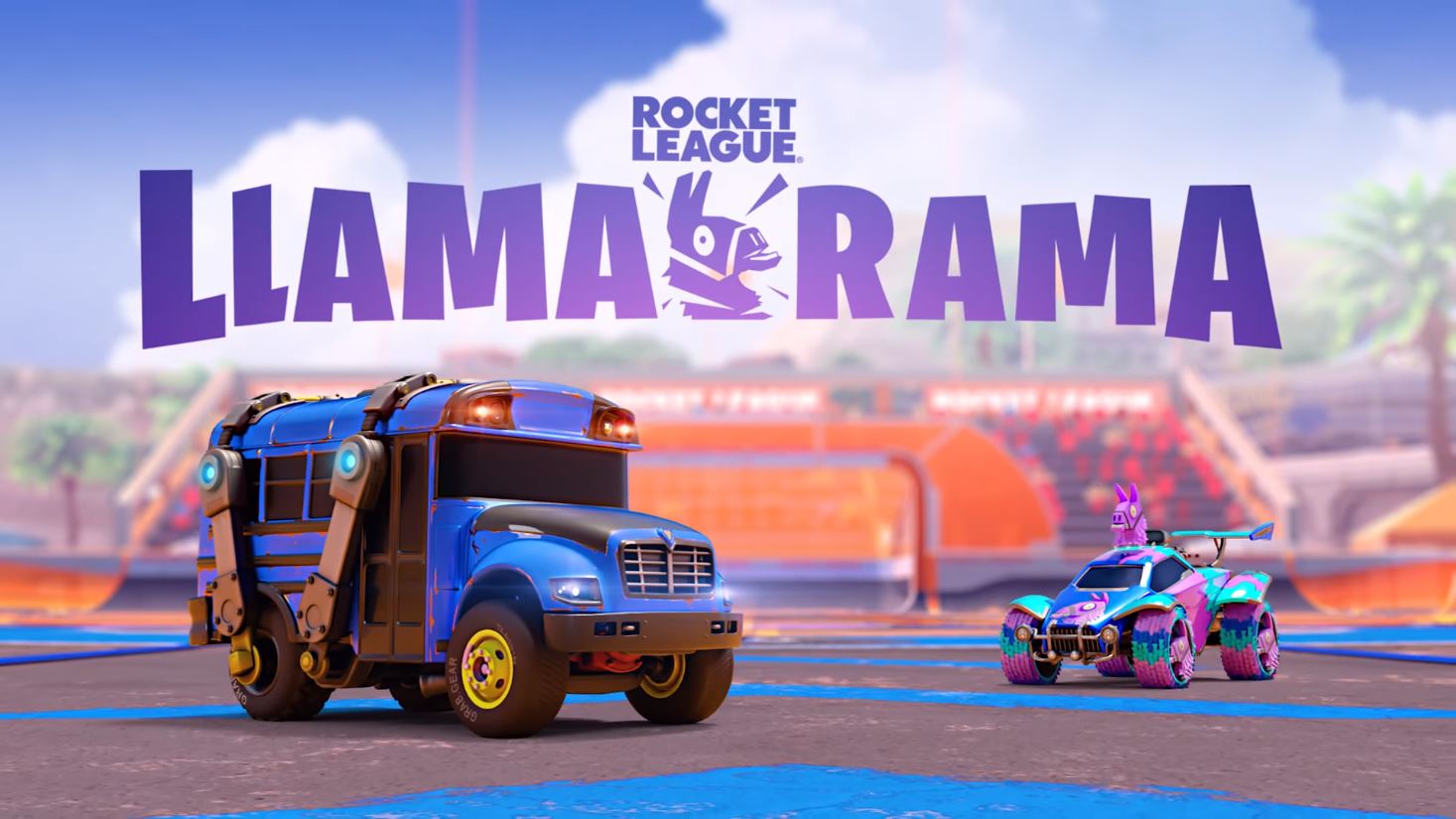 Rocket League receberá cosméticos de Fortnite em novo evento Llama-Rama