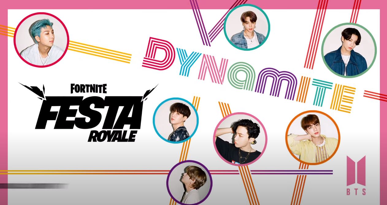 Fortnite: Clipe do BTS terá estreia mundial durante a Festa Royale