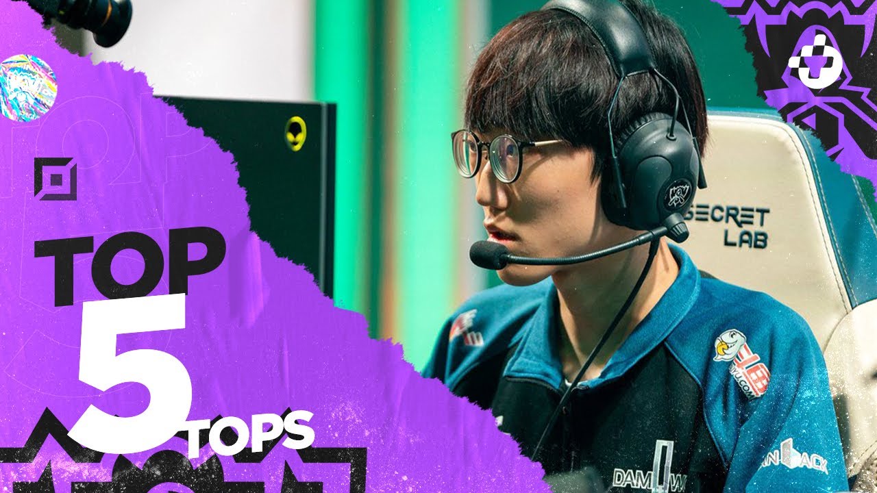 Worlds 2020: Os 5 melhores tops do Mundial de LoL