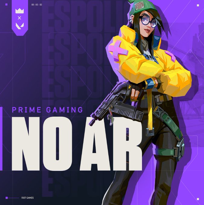 Valorant: Primeira recompensa do Prime Gaming está disponível