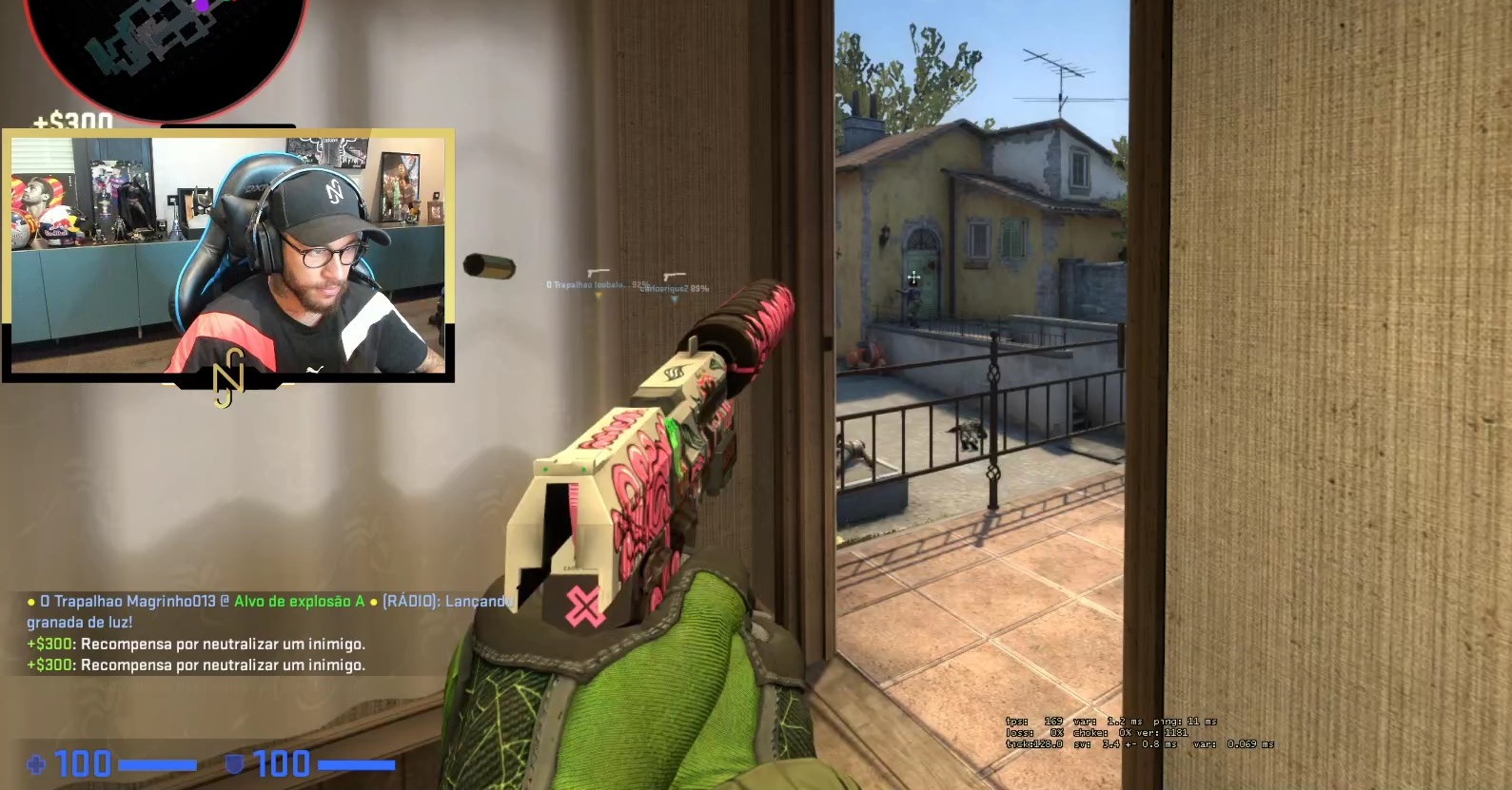 CS:GO: Neymar manda clutch bonito e mata 5 durante live na Twitch