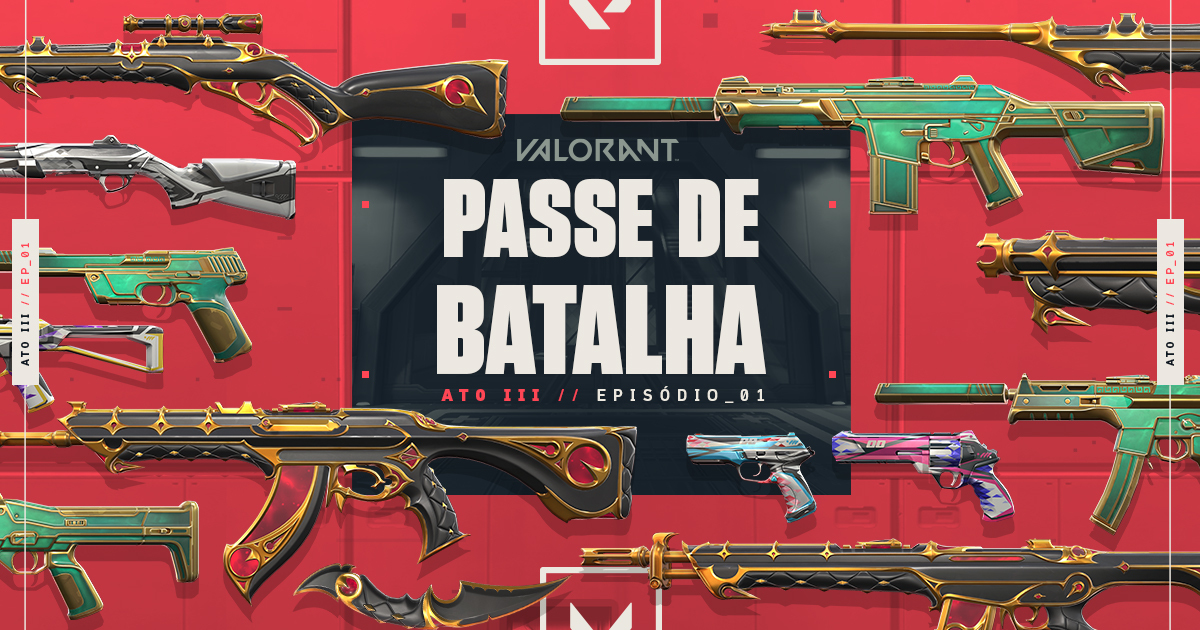 Valorant: Trailer mostra skins do Passe de Batalha do Ato III