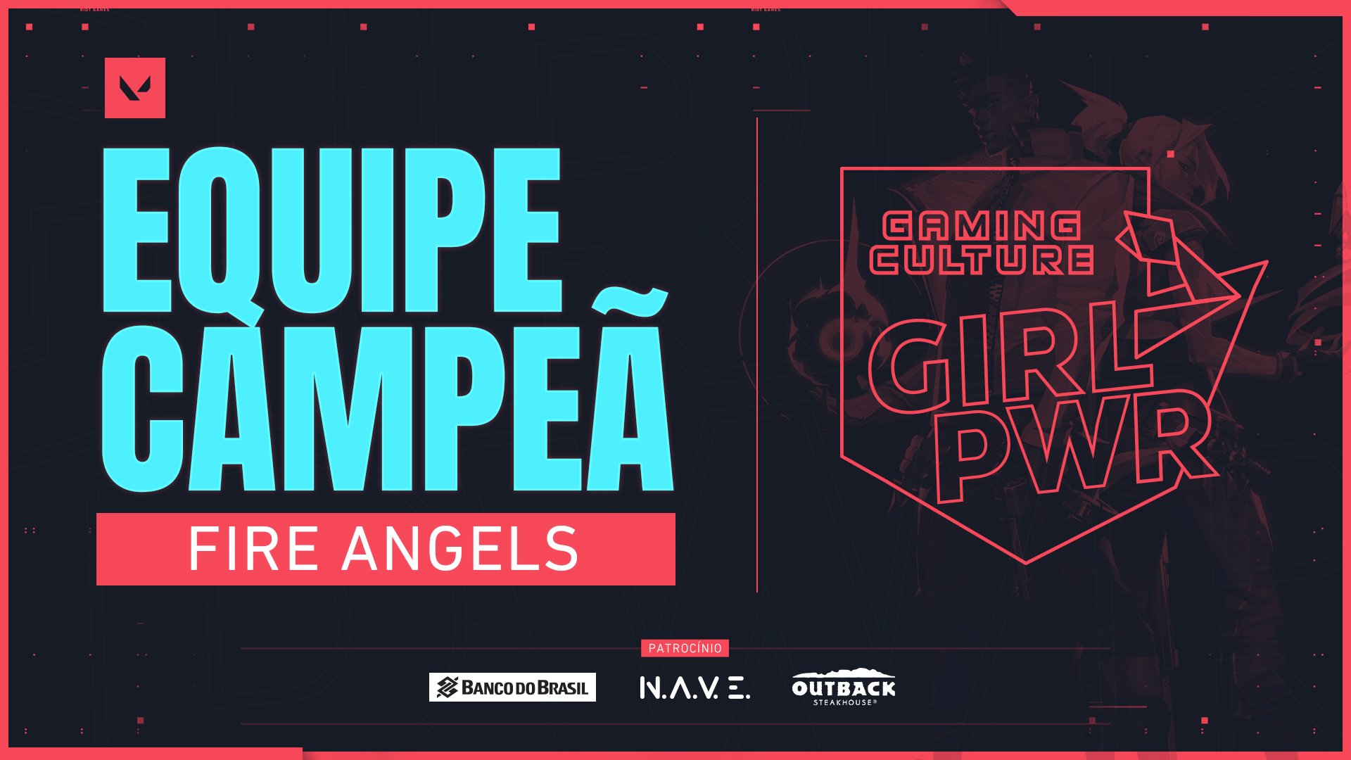 Valorant: Fire Angels é campeã do Girl Power