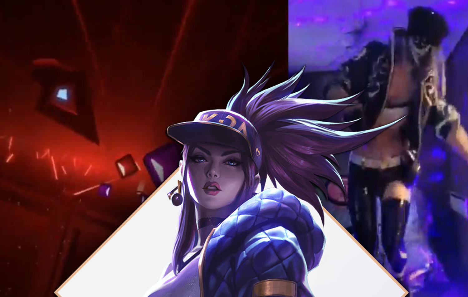 LoL: Cosplay de Akali detona Beat Saber da maneira mais acrobática possível