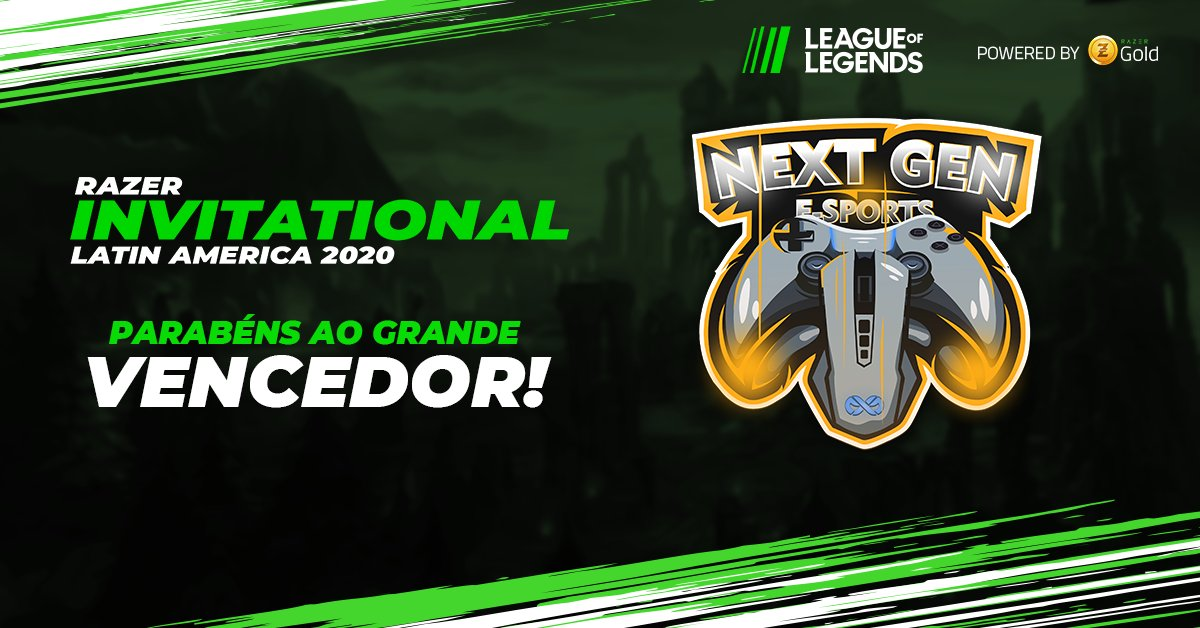 LoL: Next Gen é a campeã do Razer Invitational