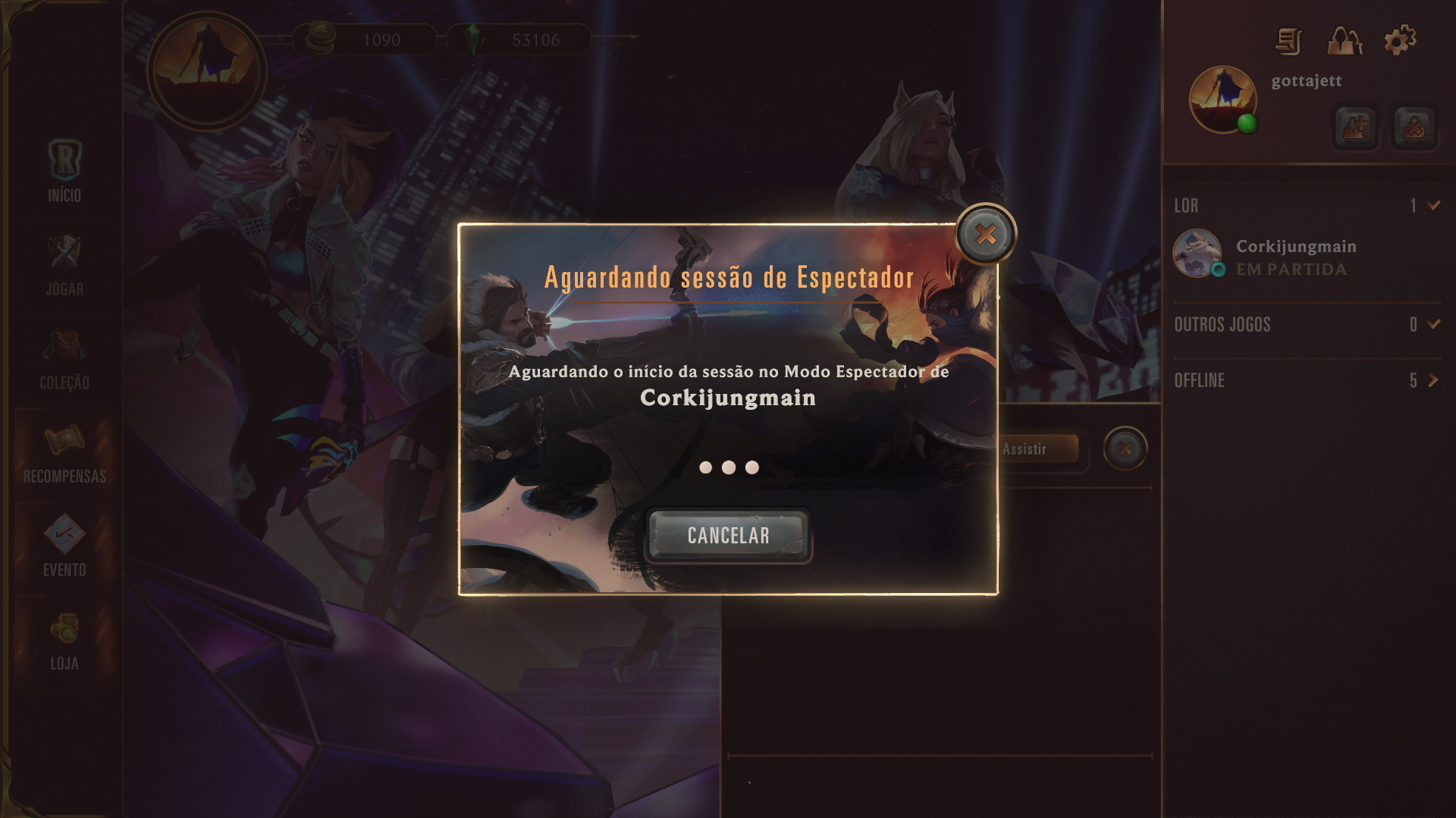 Legends of Runeterra ganha Modo Espectador