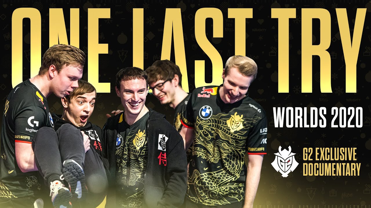 LoL: G2 lança documentário sobre sua participação no Worlds 2020