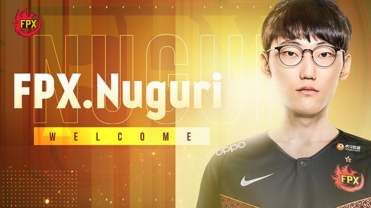 LoL: Nuguri é o novo top laner da Funplus Phoenix