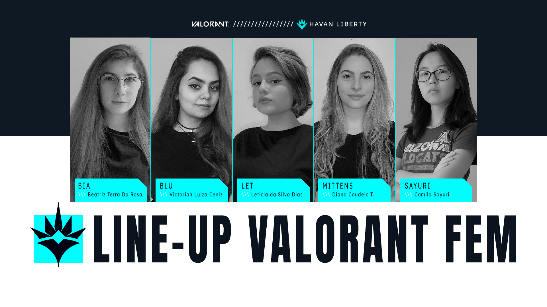 Valorant: Havan Liberty anuncia escalação feminina