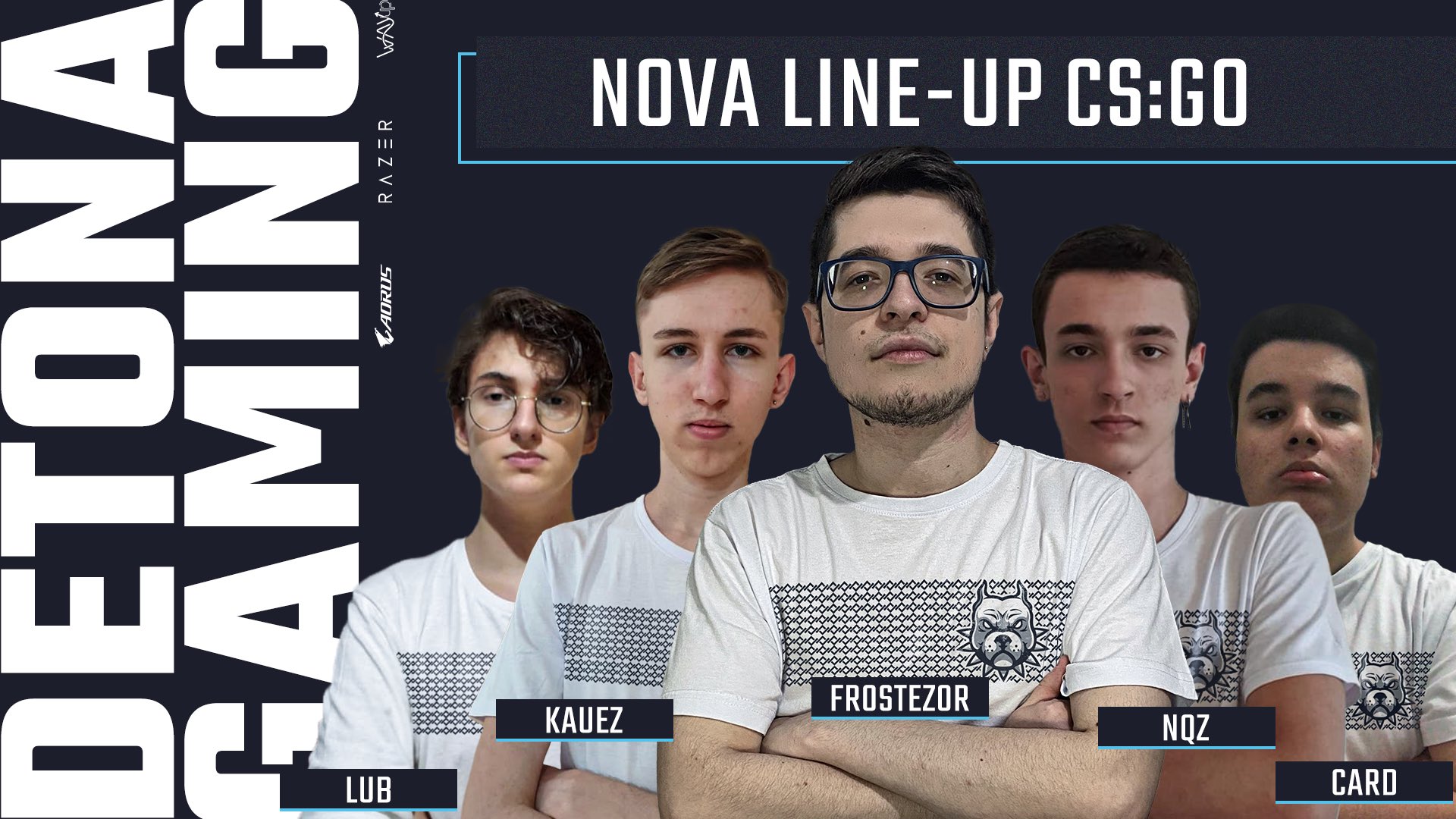 CS:GO: DETONA anuncia formação para temporada de 2021