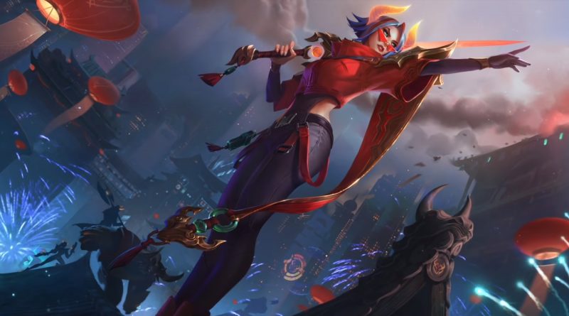 Fiora skin Ano novo Lunar