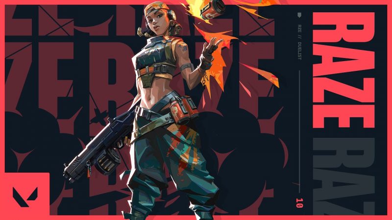 raze valorant agente