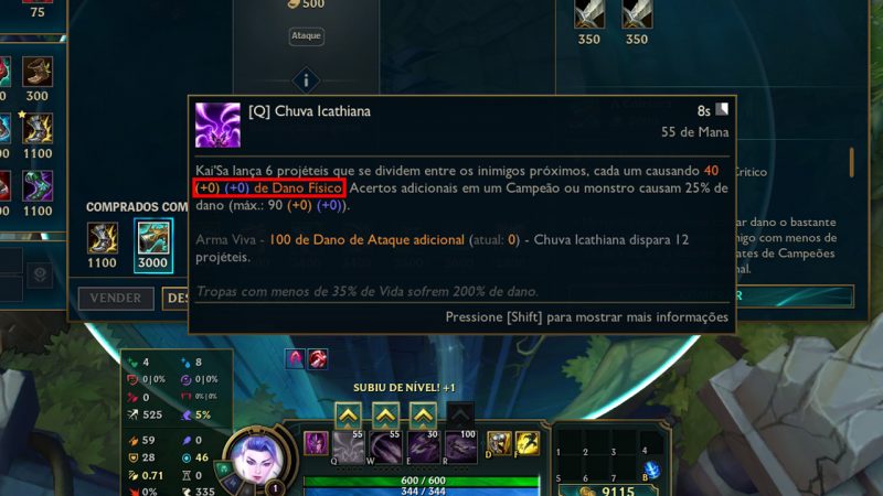 AP and AD loja de itens