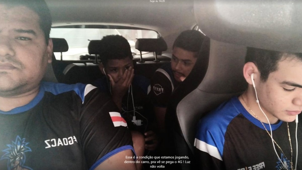 LBFF: Amazon Cripz briga pela vaga na Série A jogando com 4G e dentro de um carro após apagão