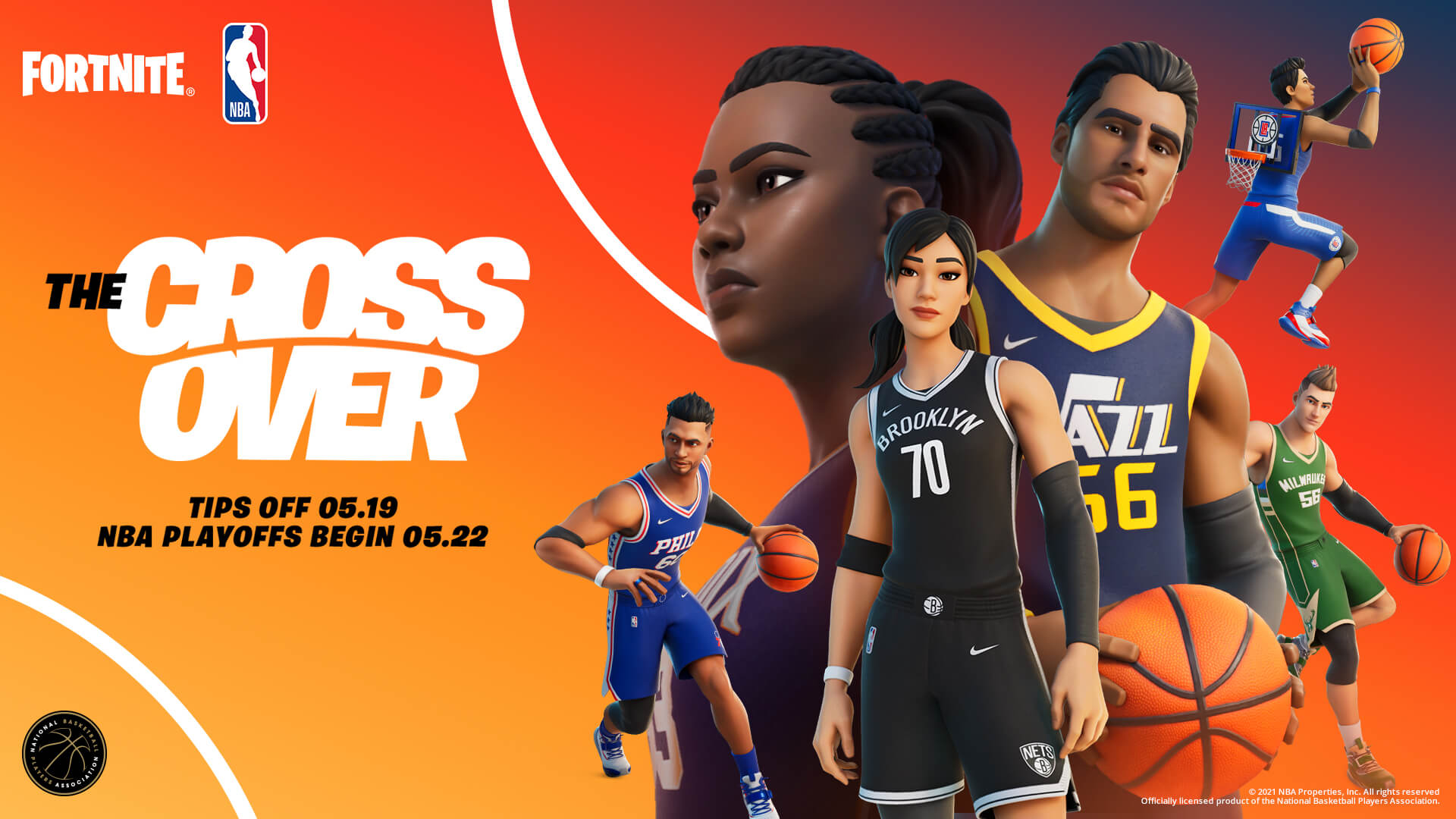 Fortnite anuncia parceria com a NBA; uniformes chegarão ao jogo