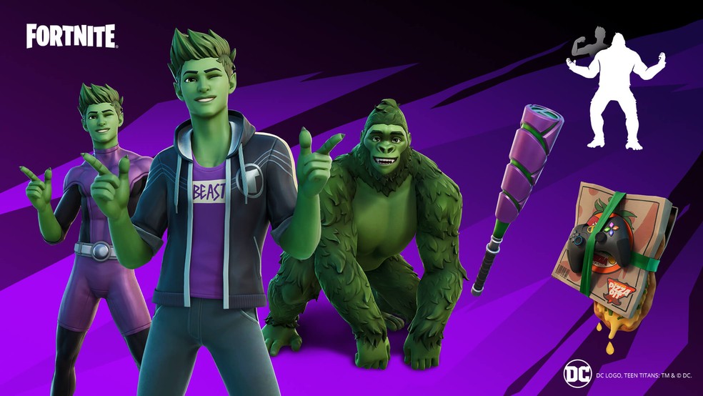 Mutano chega ao Fortnite com nova skin, picareta e mais