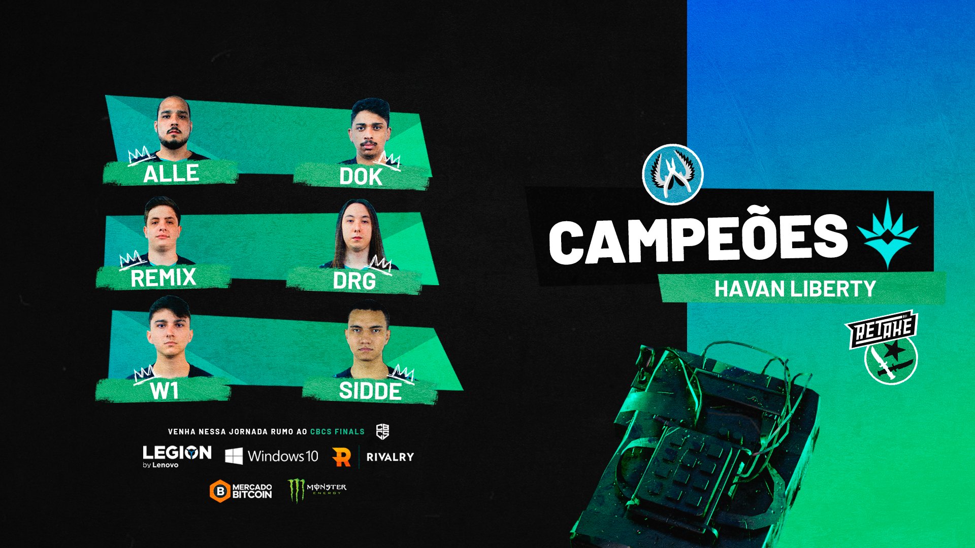 CBCS Retake Series S1: Havan vence Bravos e é campeã