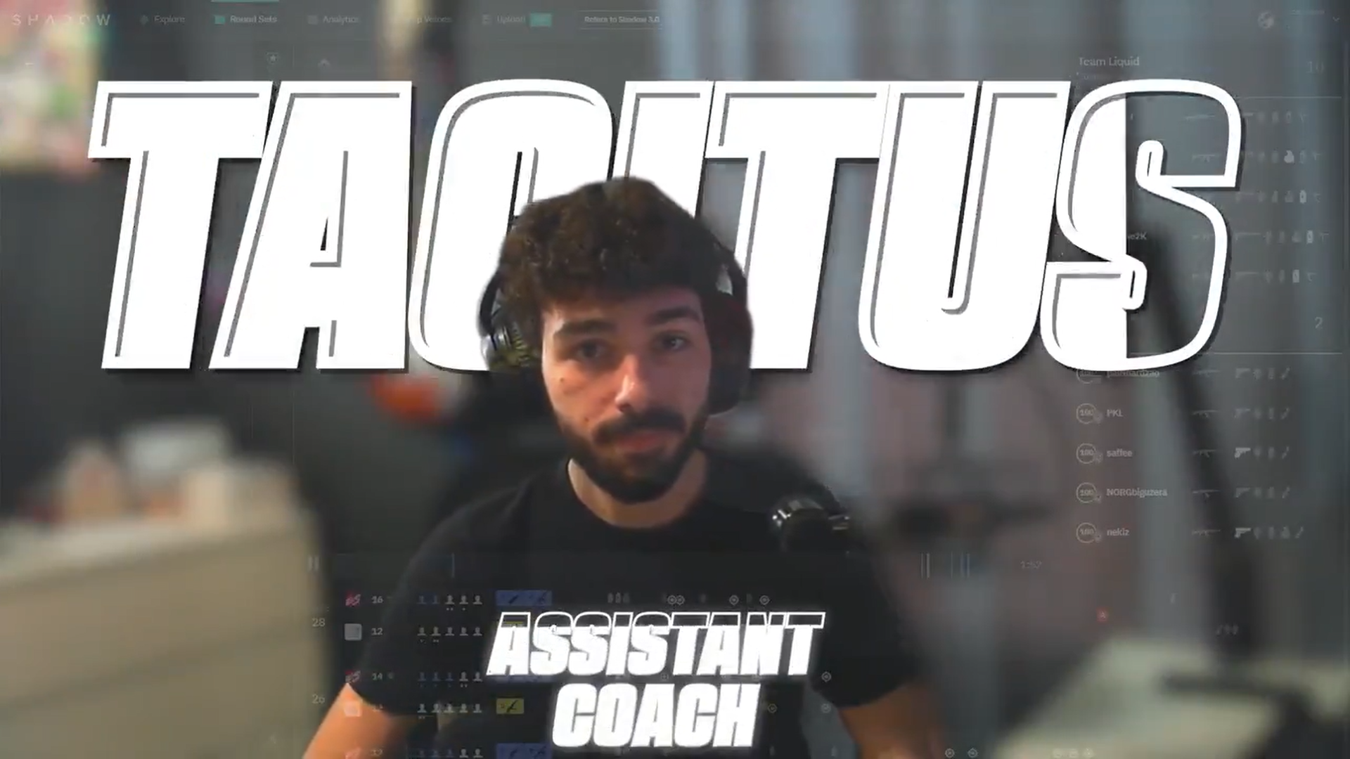 CS:GO: FURIA anuncia tacitus como assistant coach