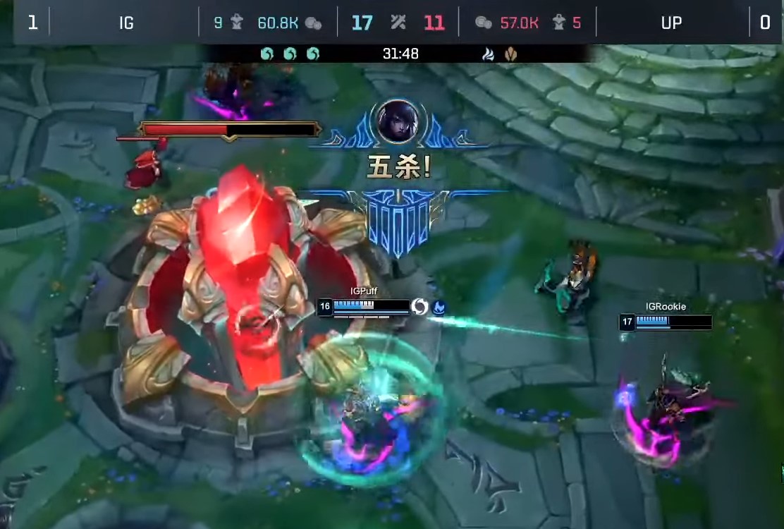 LPL 2021: Puff consegue um Pentakill e fecha vitória da IG na 3° semana