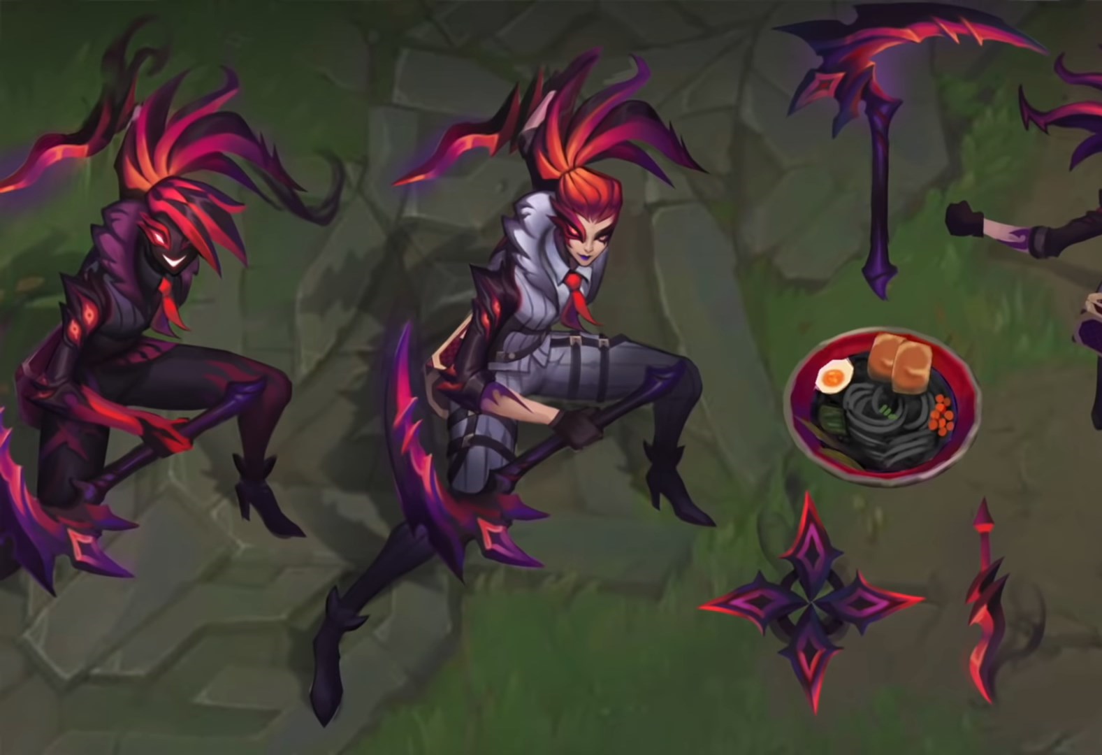 LoL: Skins da linha Pesadelo na Cidade do Crime chegam em agosto