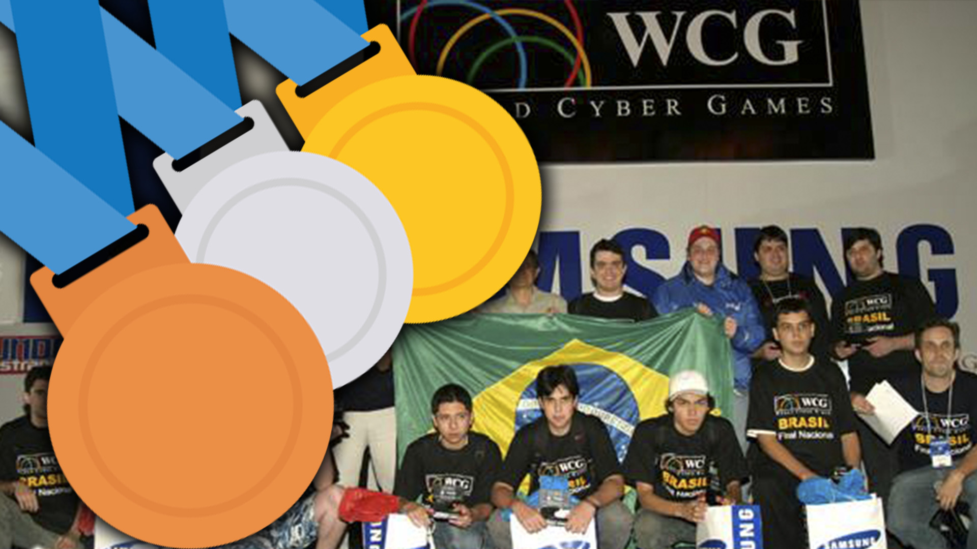 Medalhas nos games: Brasil no pódio da WCG, a olimpíada dos esports