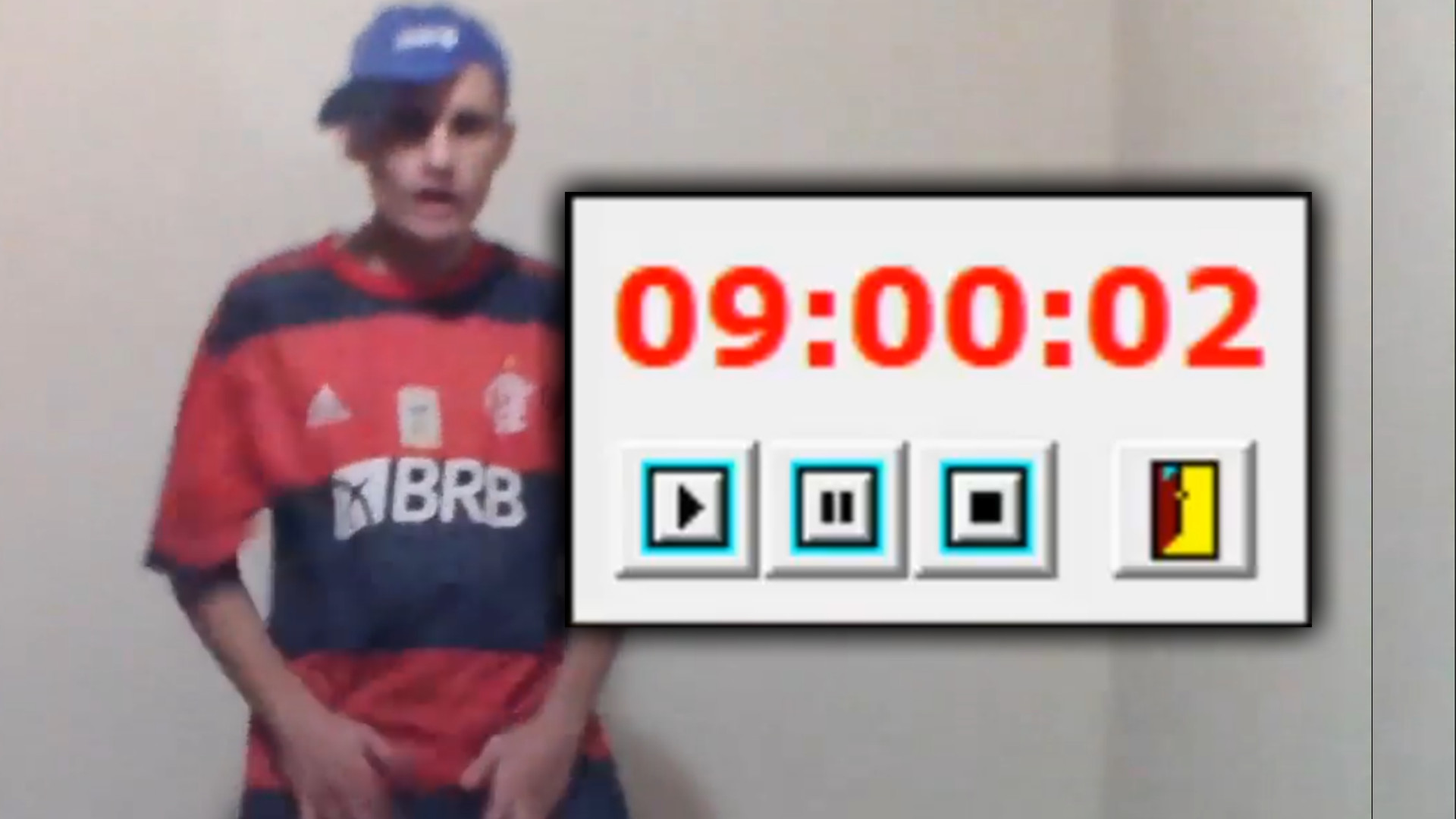 Após 9 horas sarrando na Twitch, Caio Dançarino quebra recorde mundial