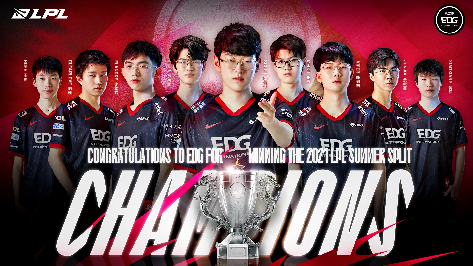LPL 2021: EDG vence a FPX e conquista o título da liga