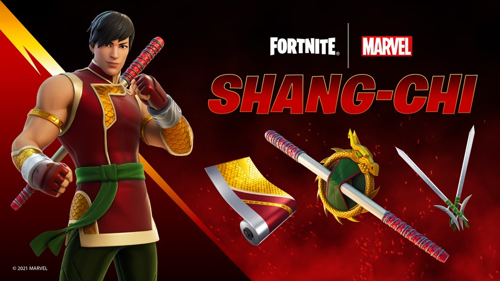 Fortnite: Shang-Chi ganha skin e itens cosméticos temáticos