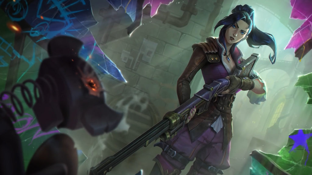 LoL: Caitlyn recebe updates visuais, skin Arcane e nova música tema