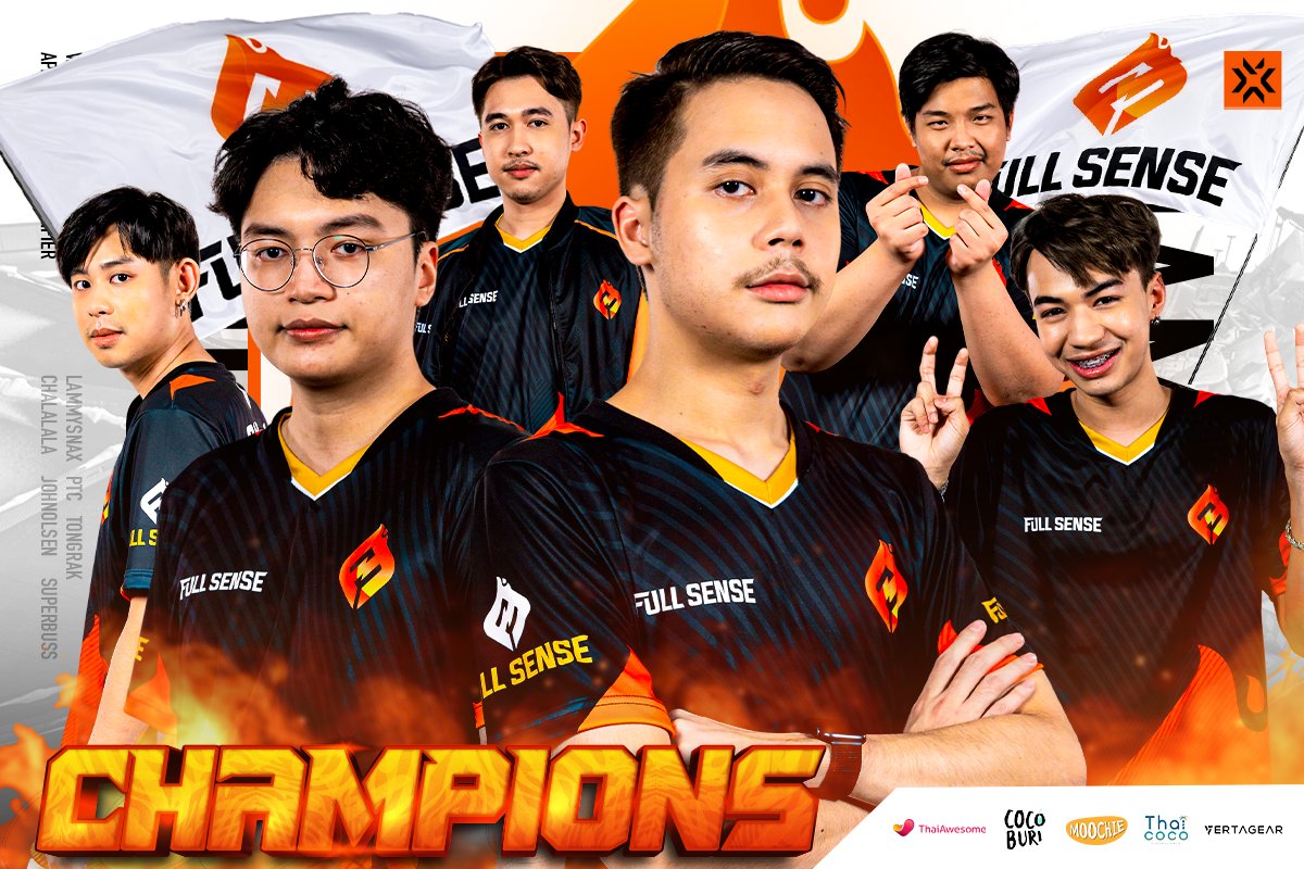 VALORANT: FULL SENSE conquista o Last Chance APAC e se classifica para o Champions