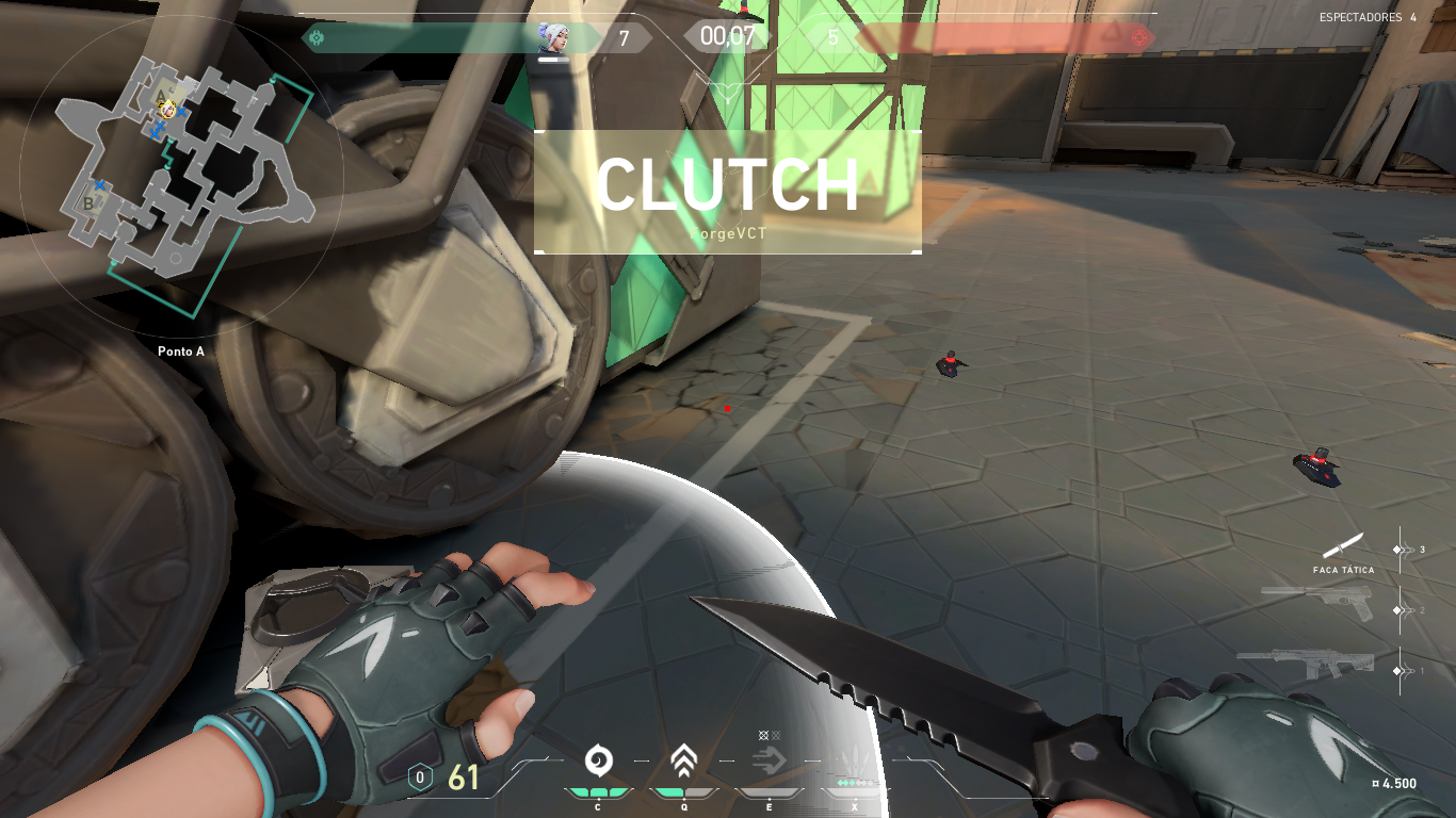 Overclock: Tixinha dá dicas de como ganhar um clutch no Valorant