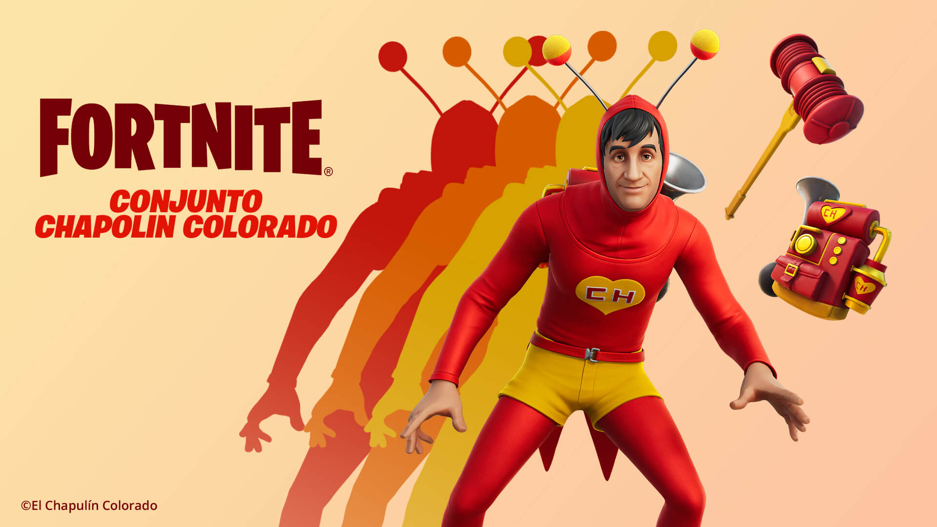 Fortnite: Chapolin Colorado é anunciado no jogo