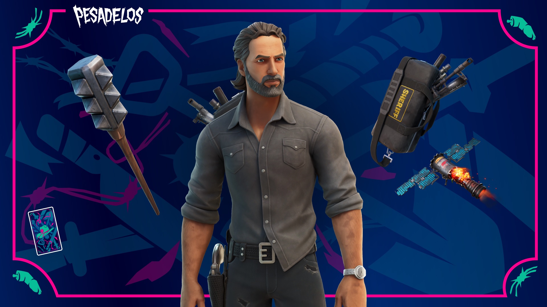 Fortnite: Skin de The Walking Dead chega ao jogo