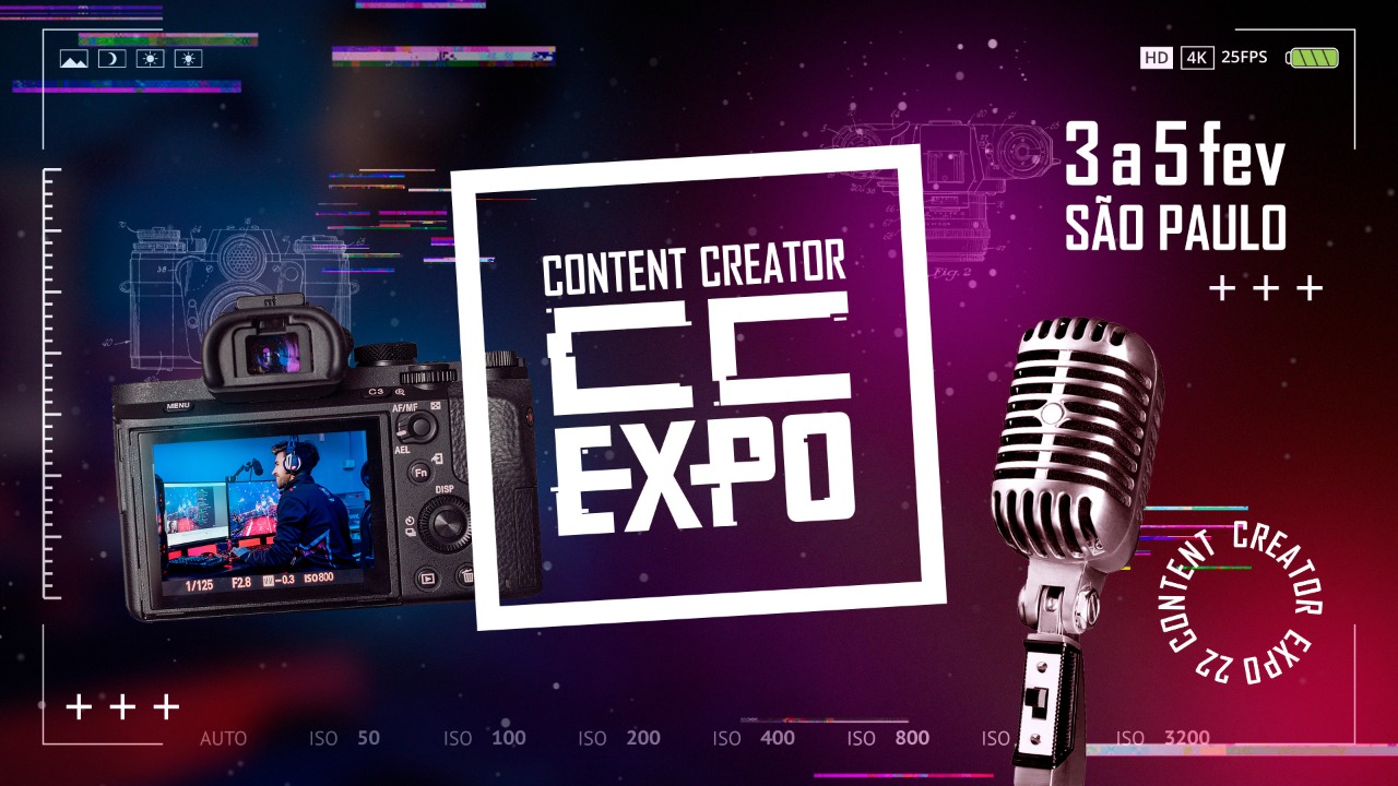 Content Creator Expo (CCEXPO) acontece em fevereiro em São Paulo